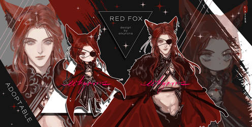 [CLOSED] Red Fox Adopt Auction [AB ADDED]