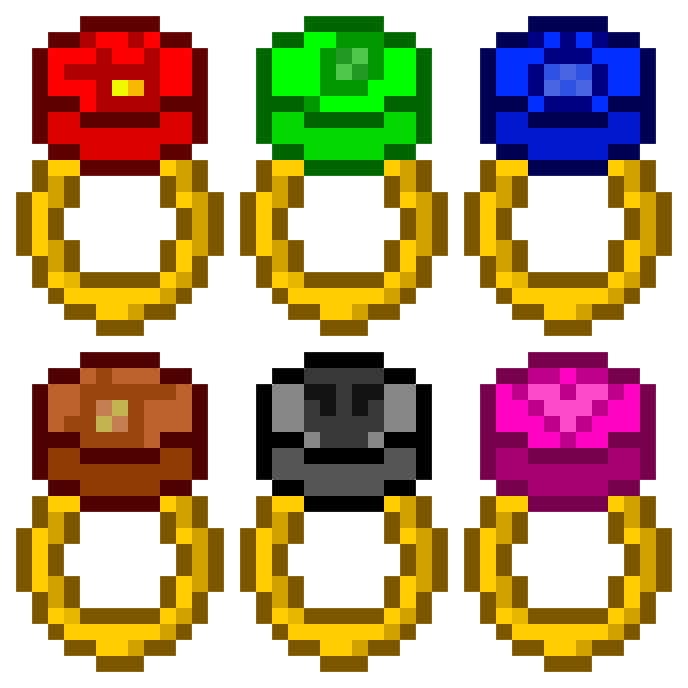 Elemental Rings by KellyJTF on DeviantArt