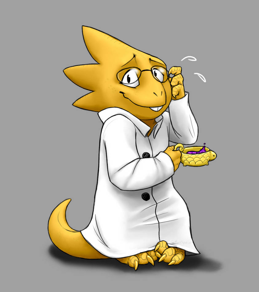 Alphys by TheMeekWarrior on DeviantArt