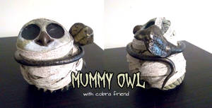 Mummy Owl - SOLD