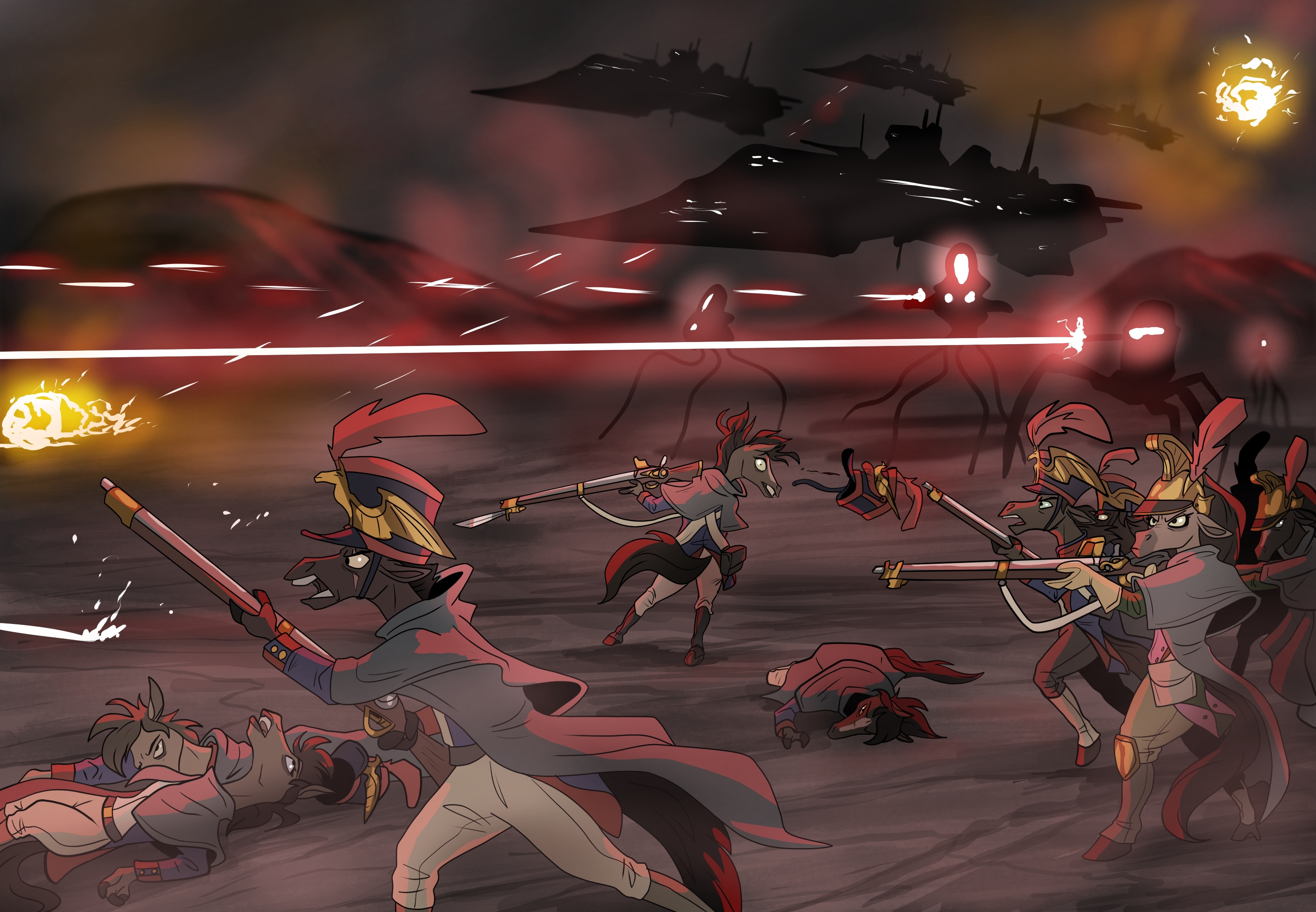 Tableau Battle Deviantart Battle (contest) by AlexVanArsdale on DeviantArt
