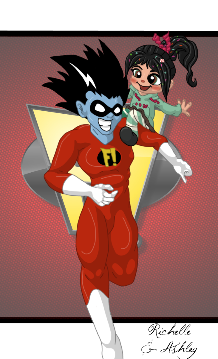 Freakazoid and Vanelope