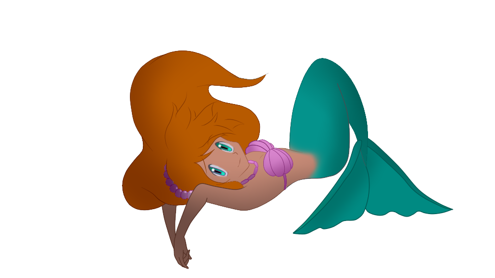 Misty the little mermaid PNG