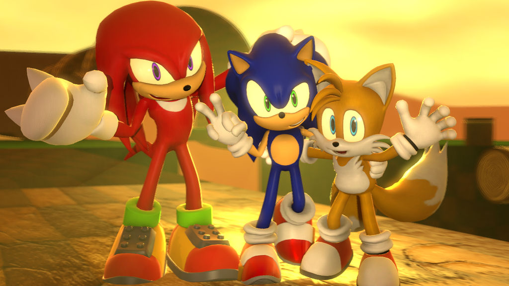 Sonic, Tails Y Knuckles - Team Hero by darkshadowmm on DeviantArt