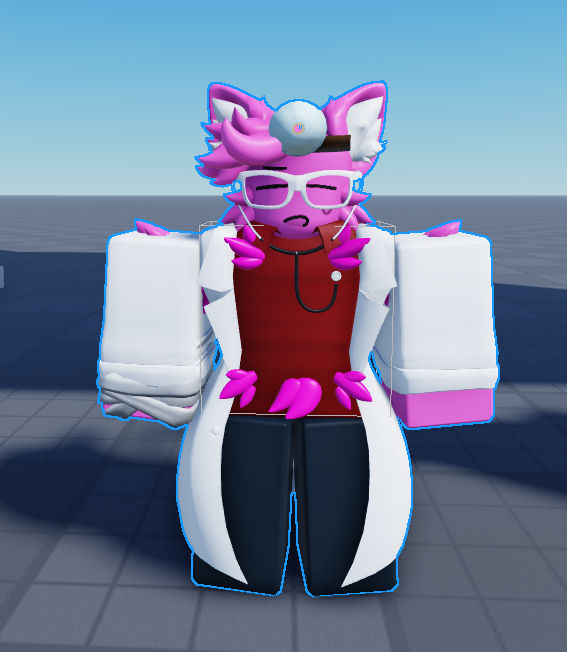 mermio's pink cat nurse (aka doctor) redesign+SFW by ...