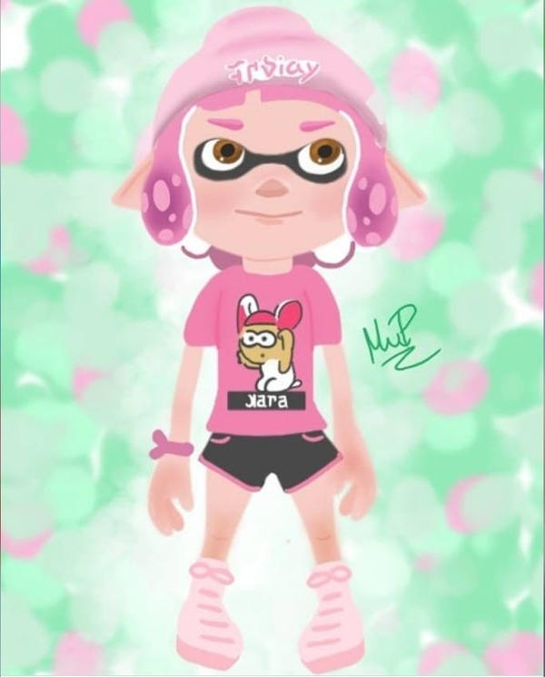 Splatoon Inkling by LilianHewlett on DeviantArt