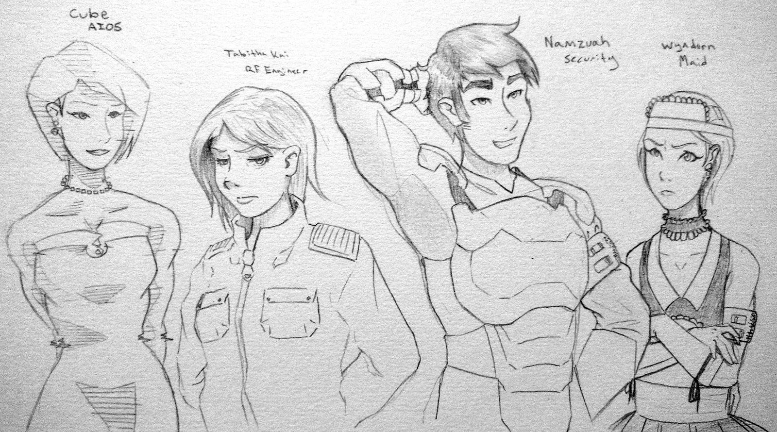 FTL NPCs: Crew by Iomma on DeviantArt