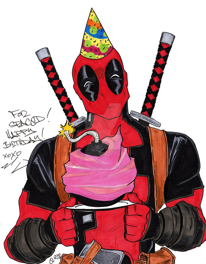 creativo pronóstico Determinar con precisión Happy Birthday from Deadpool by s133pDEADart on DeviantArt