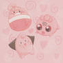 Round Pink Fluffy Things