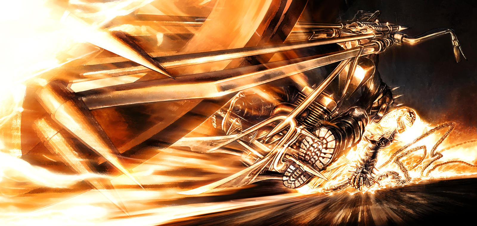 Psycho Rider Rage Ghost Rider Rage by PatrickThornton on DeviantArt