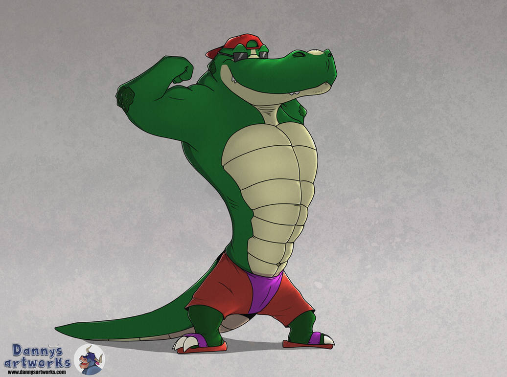 Autistic Gator Beach Gator by DannysArtworks on DeviantArt
