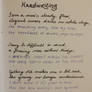 Handwriting