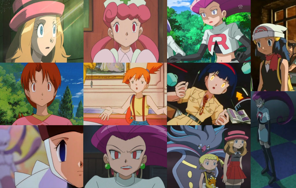 Hypno And Mind Control Scenes In Pokemon Collage by TangledPenman on