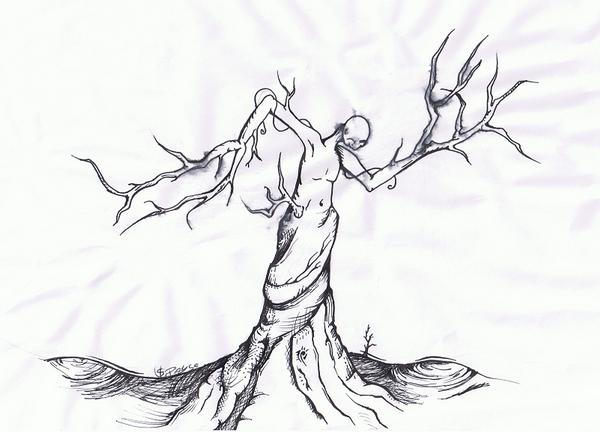 Draw Tree Man Tree-Man by Industrial-Squirrel on DeviantArt