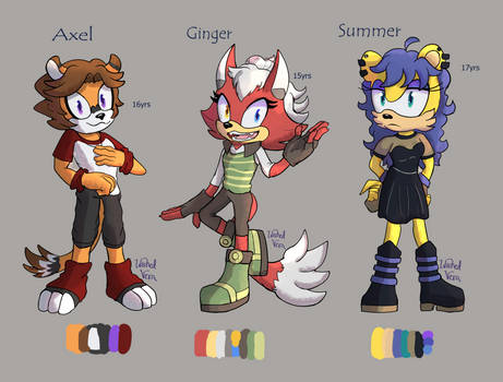 Classic Sonic Characters Bios by BrightStar40k on DeviantArt