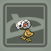 Chickalone ''Cubone like bird pokemon''