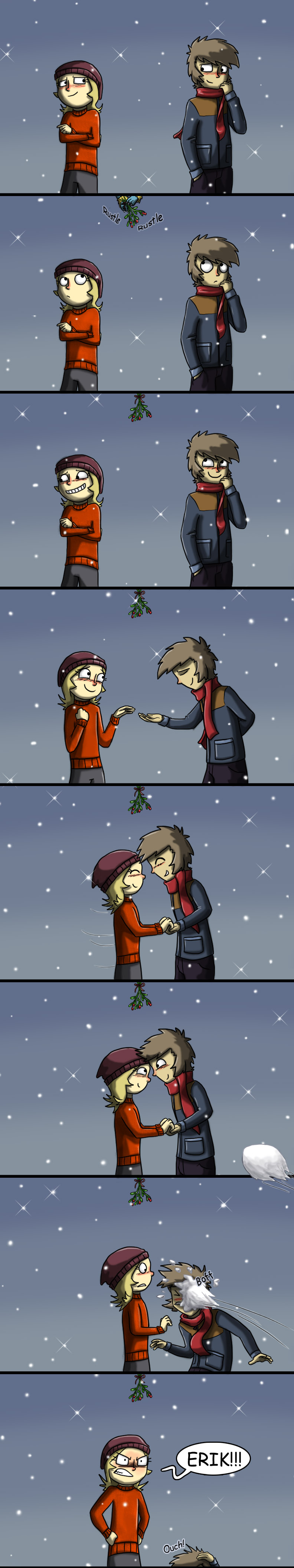 Kiss under the mistletoe 2014