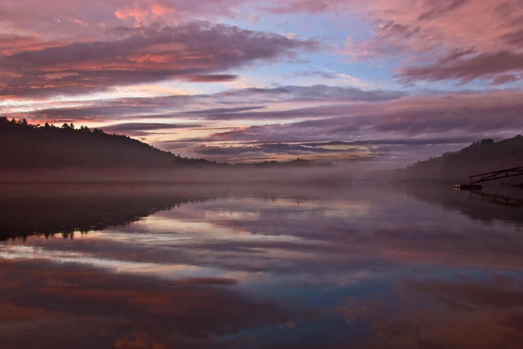 Tidal River Reflection