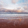 Morning Clouds and Sand