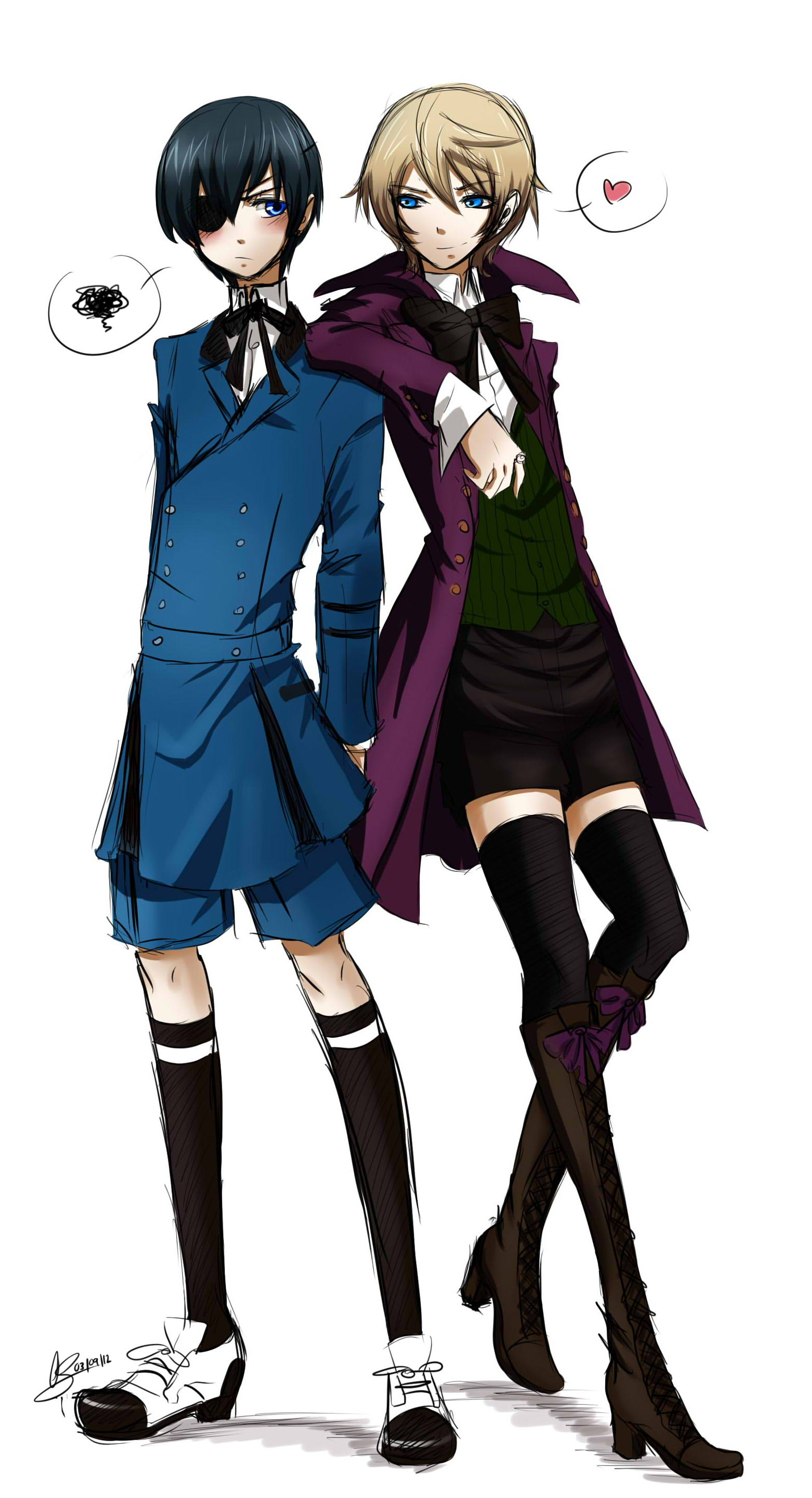 Ciel y Alois