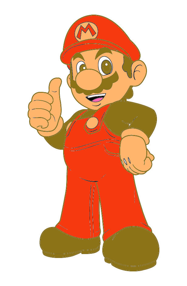 Mario classic NES/Famicom colors by Bubbawastaken on DeviantArt
