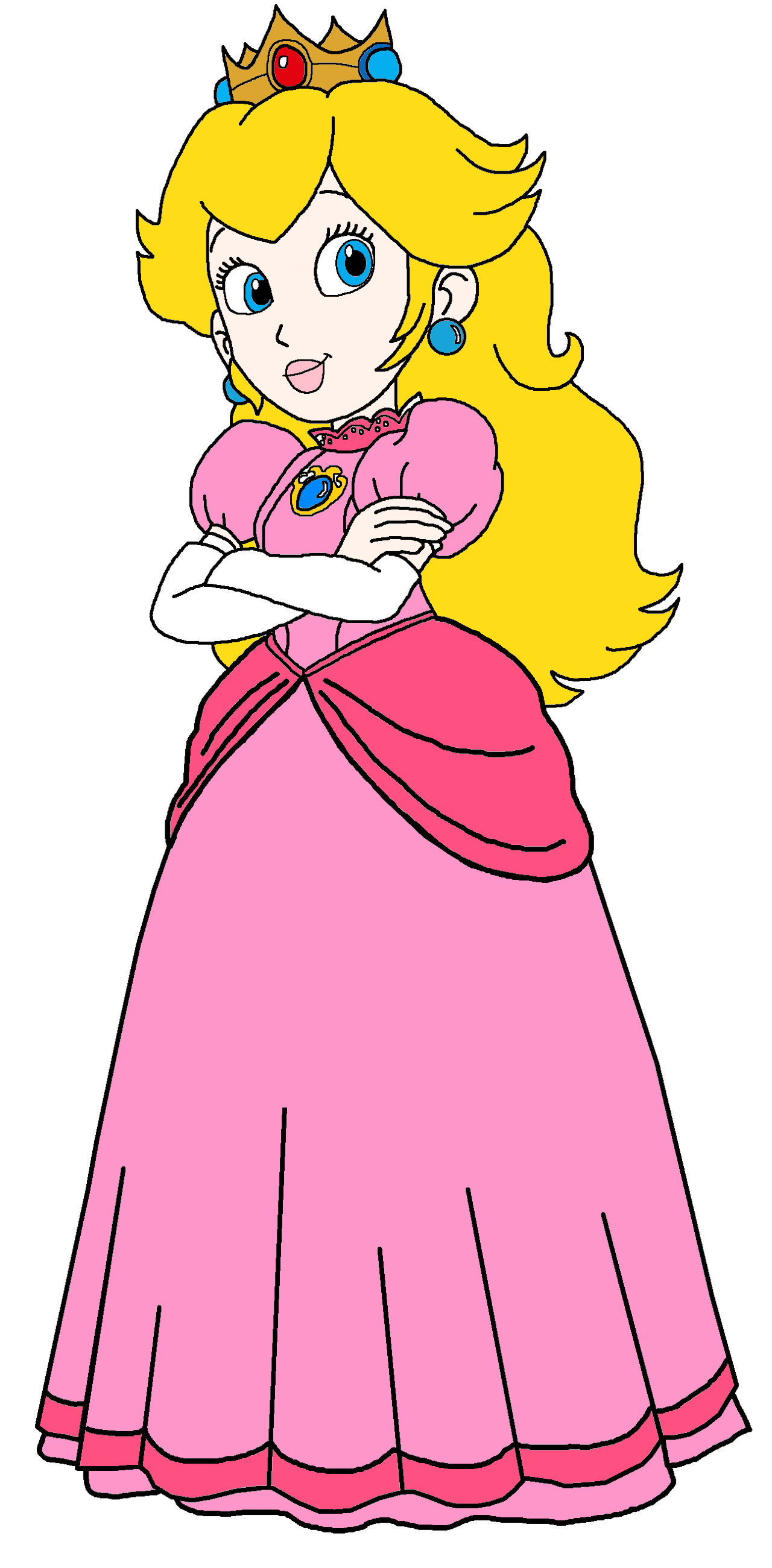 super mario princess peach coloring pages