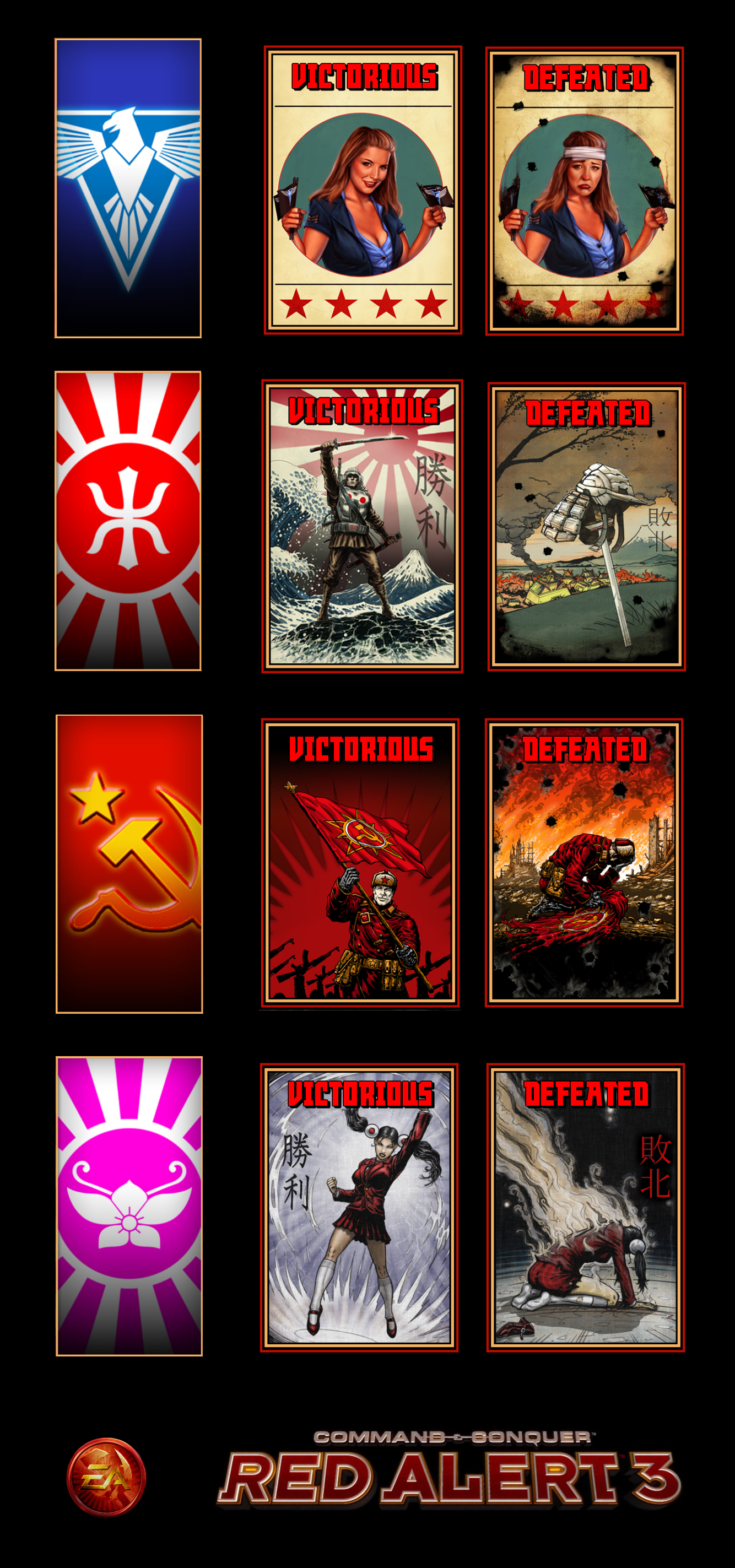 Red Alert 3 Logo by jetfree730 on DeviantArt