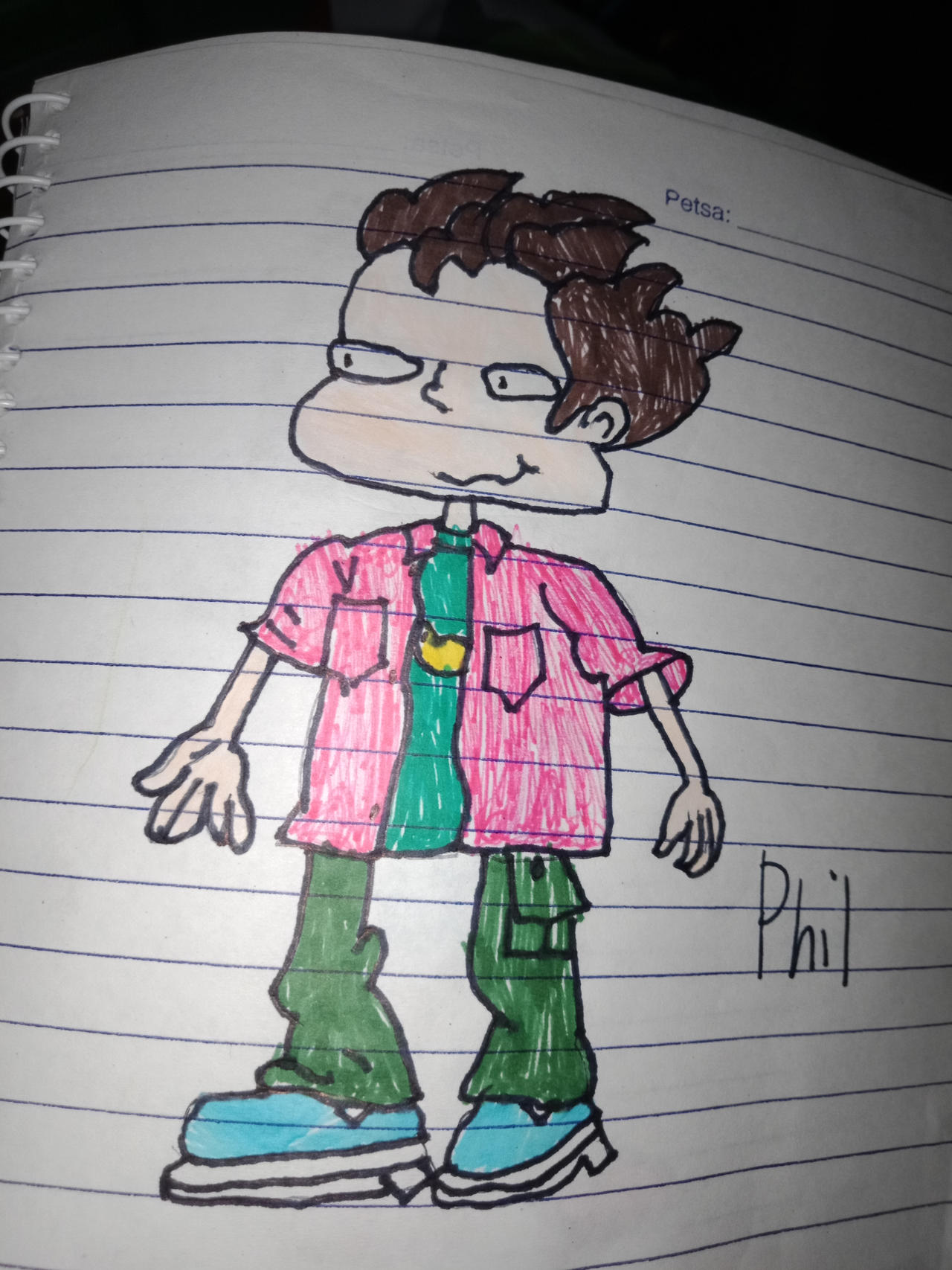 My Drawing Phil Deville by desireeSamaniego on DeviantArt