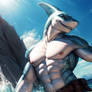 Mermaid-Hunter Shark Wallpaper