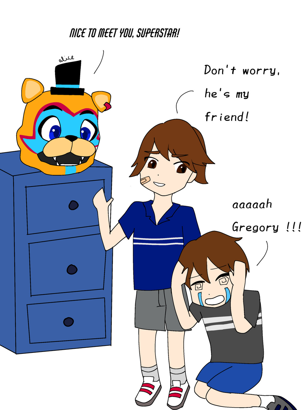 Gregory is REALLY crying for help.., Five Nights at Freddy's: Security  Breach