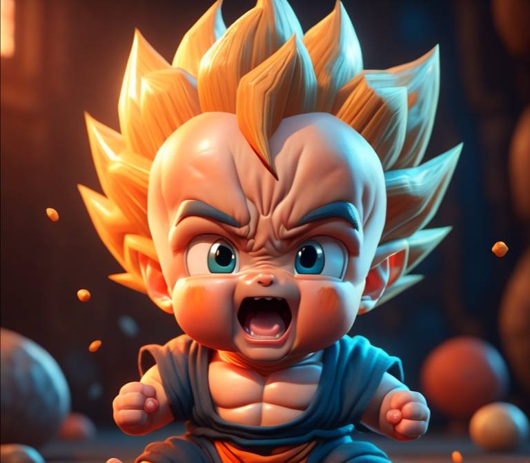 Goku Bebe by DenkiOtaku on DeviantArt