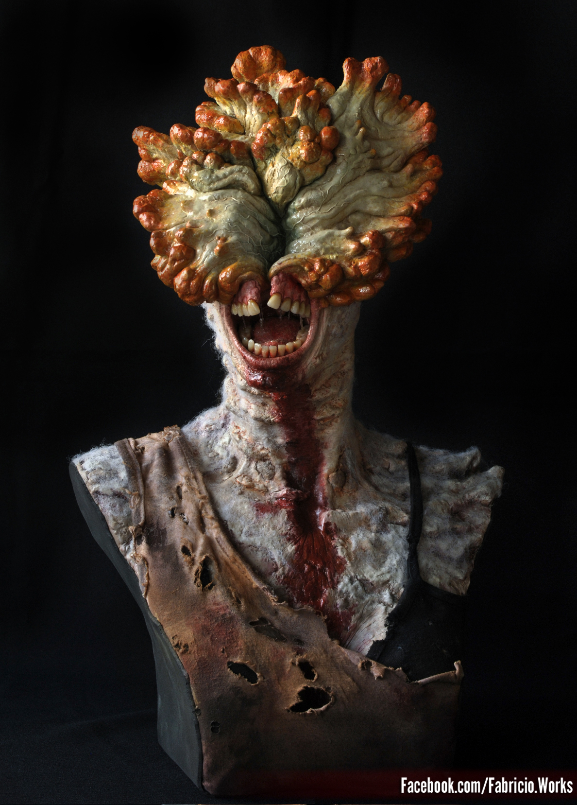 Clicker  1.1 scale bust from The Last of Us