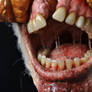 Clicker 1.1 scale bust . Mouth details