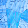 Mosaic Texture in Blue Glass 2