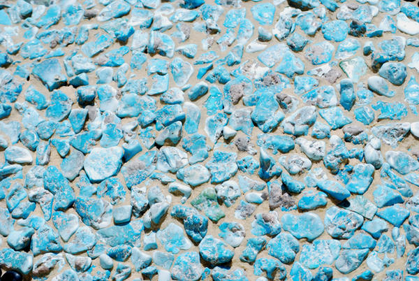 Mosaic Texture in Turquoise