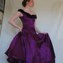 Purple Dress Stock 2