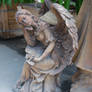 Angel statue stock