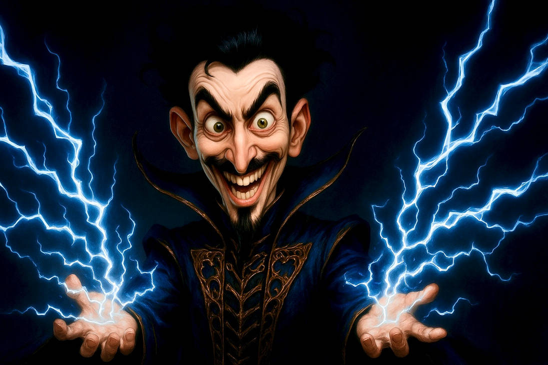 Distracted Wizard Eccentric Lightning Wizard by InkBloodedScholar on DeviantArt