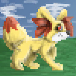 Pixel Fennekin