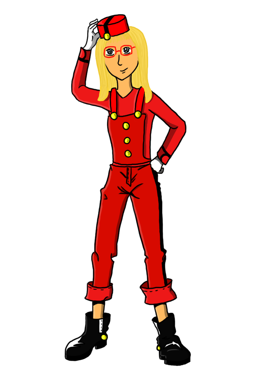 Me in a Spirou suit