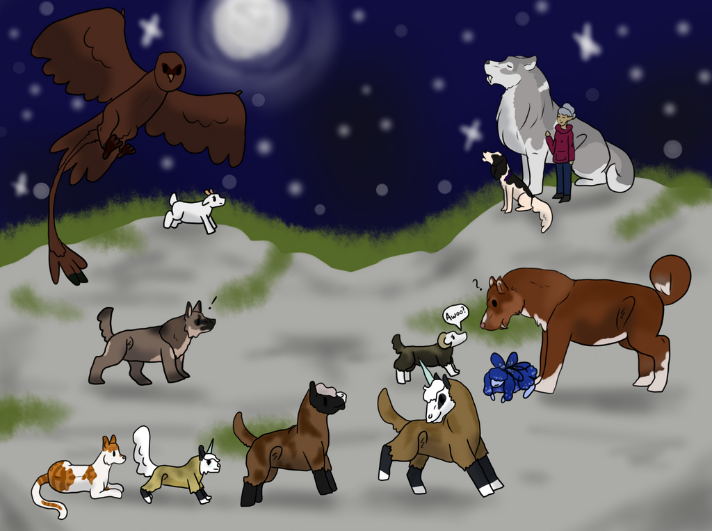 Day 9 - Werewolf Whimsy by TsonianFieldsRanch on DeviantArt