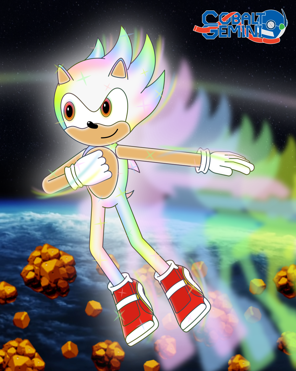 Hyper Sonic Rendering (Remake) by BrutalSurge402X on DeviantArt