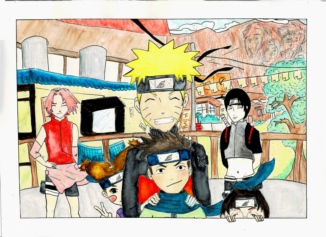 Just another day in Konoha by KonohaOnKanvas on DeviantArt