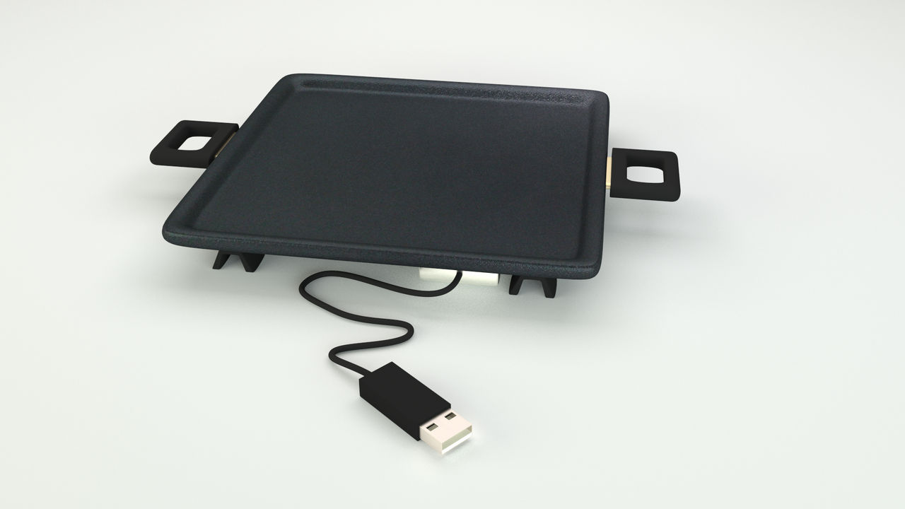 USB frying pan for your notebook