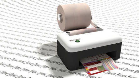 Toilet Paper Printer