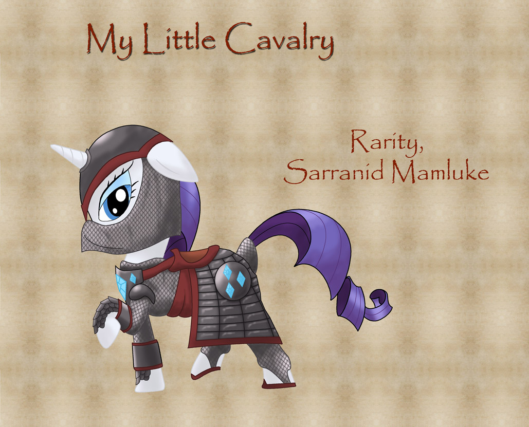 My Little Cavalry- Rarity