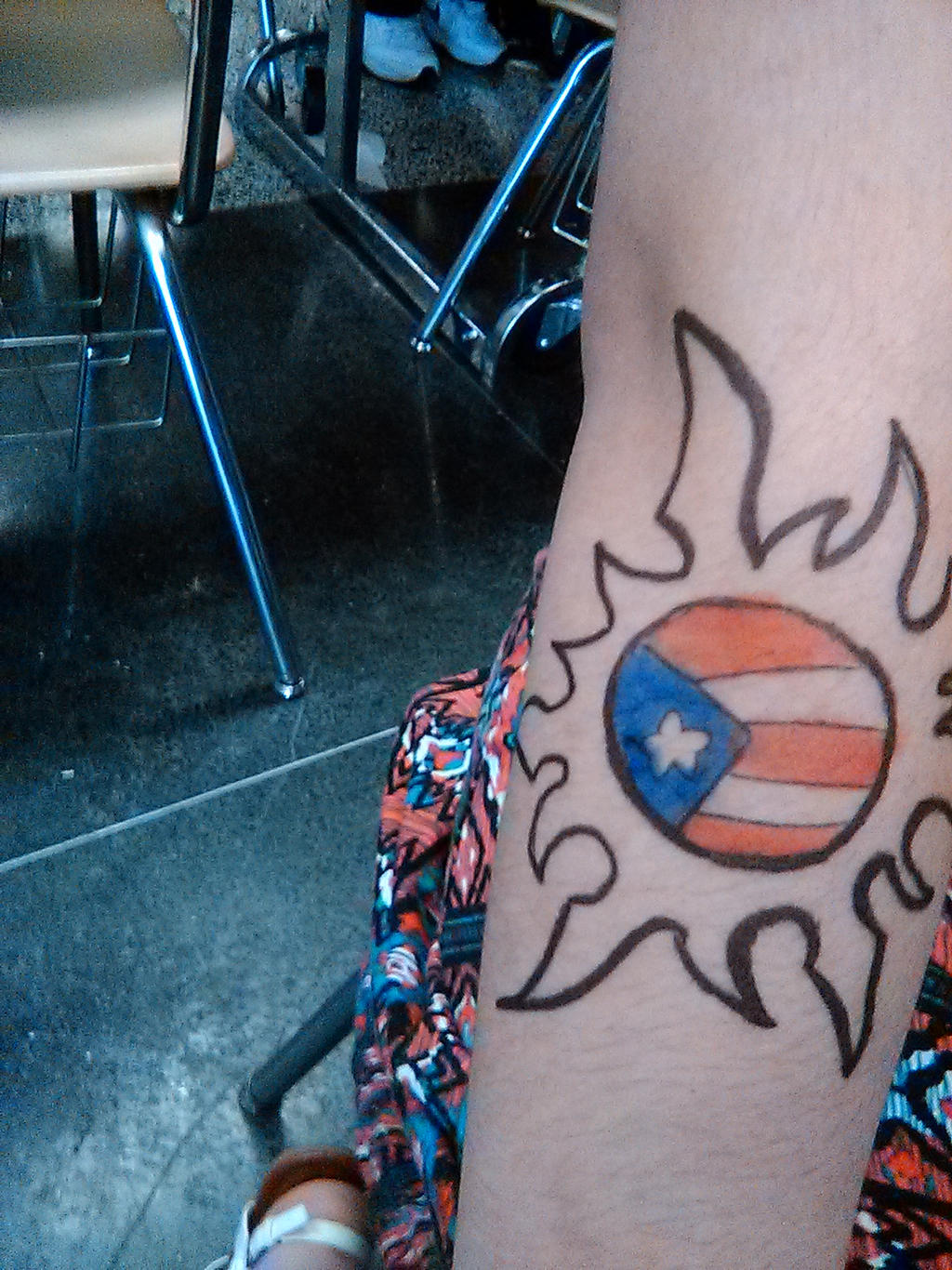Puerto Rican Sun tattoo by CHAOSRudy306II on DeviantArt Puerto Rican Sun tattoo by CHAOSRudy306II on DeviantArt