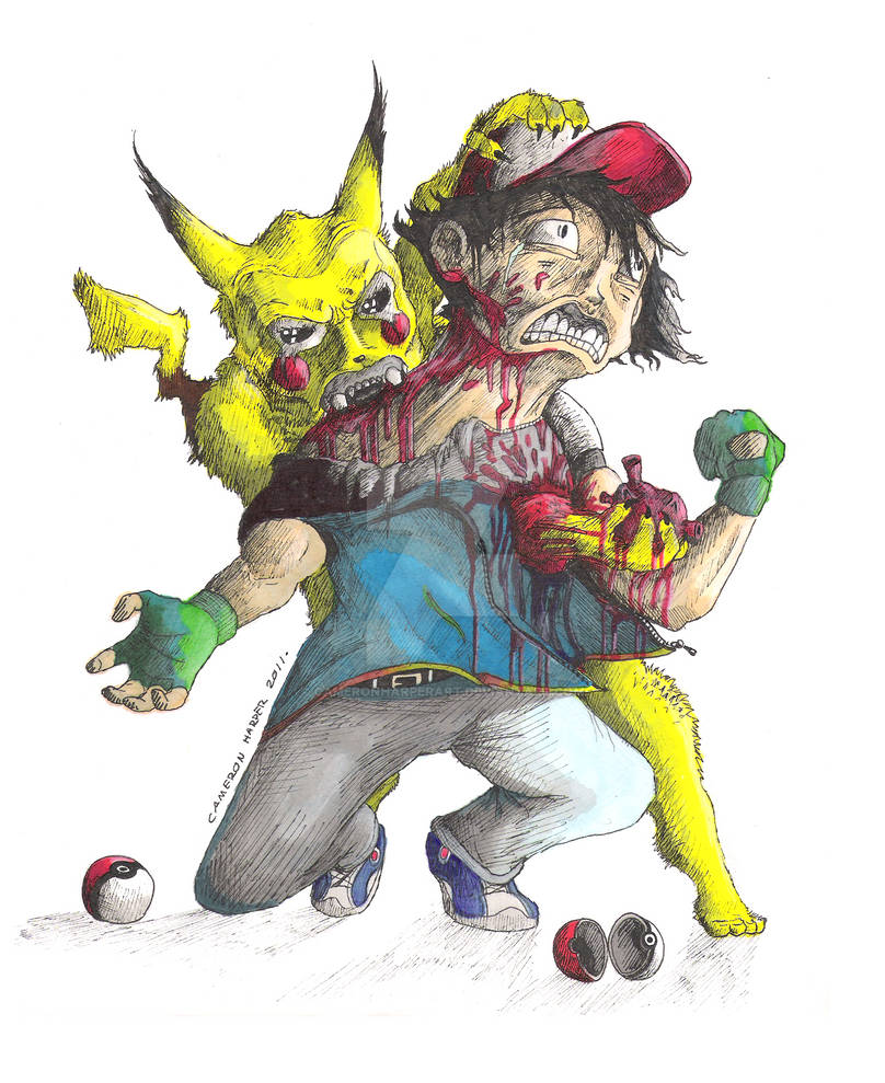 Pikachu Mutations Mutated Pikachu by CameronHarperArt on DeviantArt