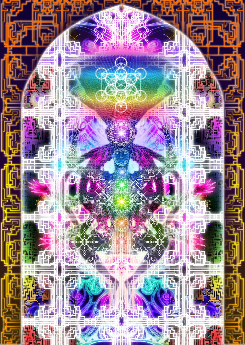 Dmt Being by TryptamineVisions on DeviantArt