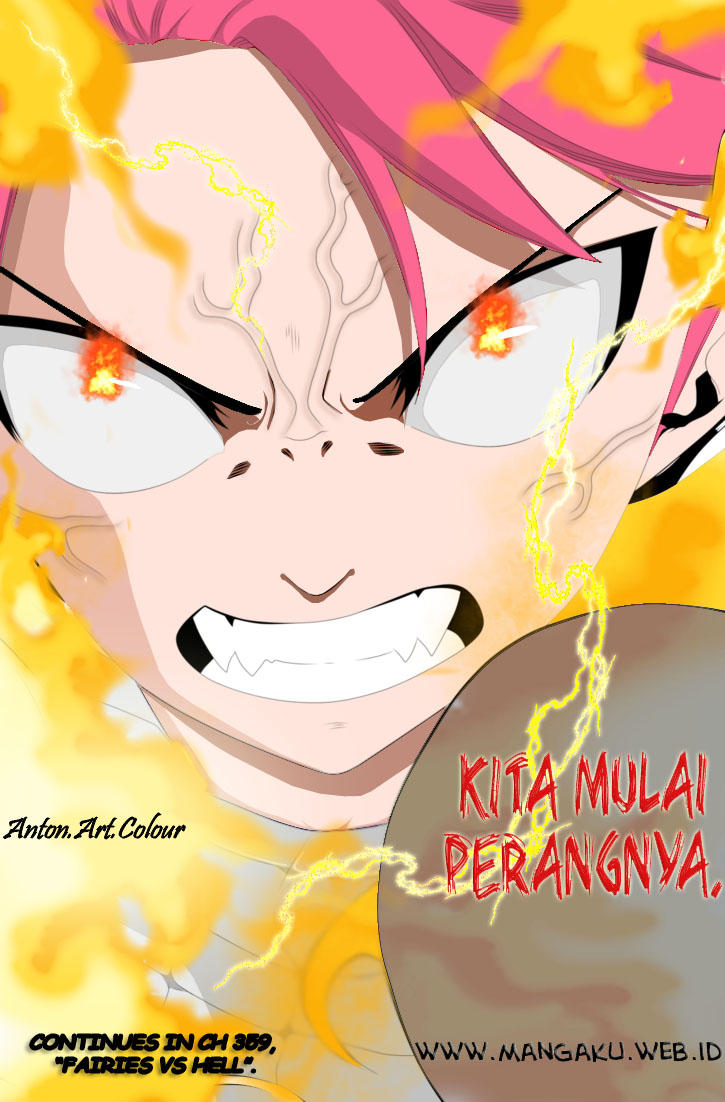 Fairy Tail Manga 357 Natsu Angry !! by antthon on DeviantArt